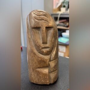 Zimbabwe African Art Shona Stone Sculpture. Signed